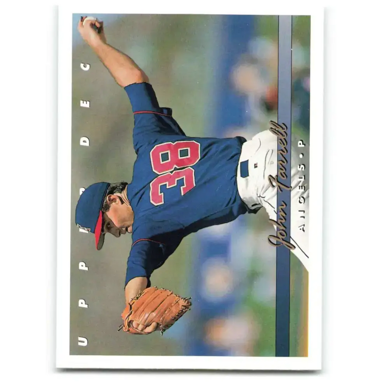 1993 Upper Deck #689 John Farrell VG California Angels Baseball Card - Baseball Card Single