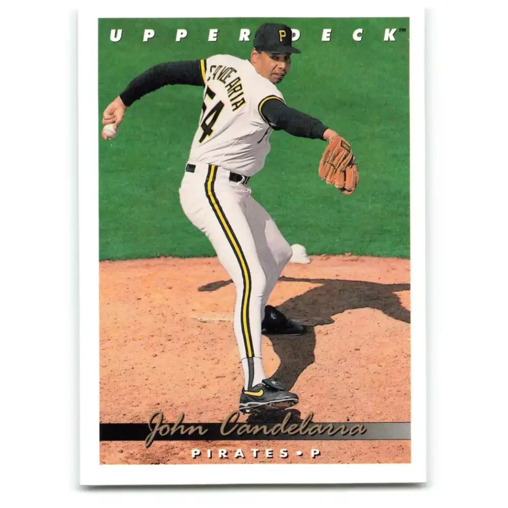 1993 Upper Deck #690 John Candelaria VG Pittsburgh Pirates Baseball Card - Baseball Card Single