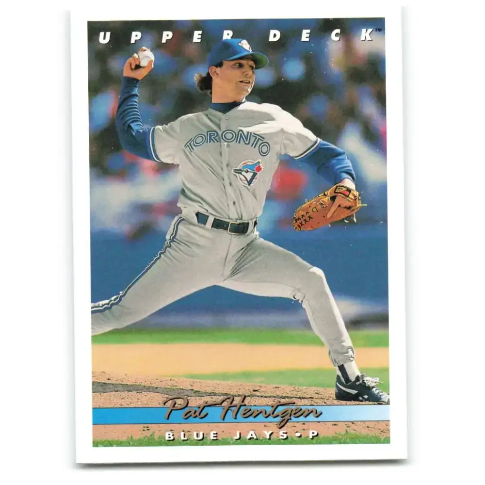 1993 Upper Deck #693 Pat Hentgen VG Toronto Blue Jays Baseball Card - Baseball Card Single