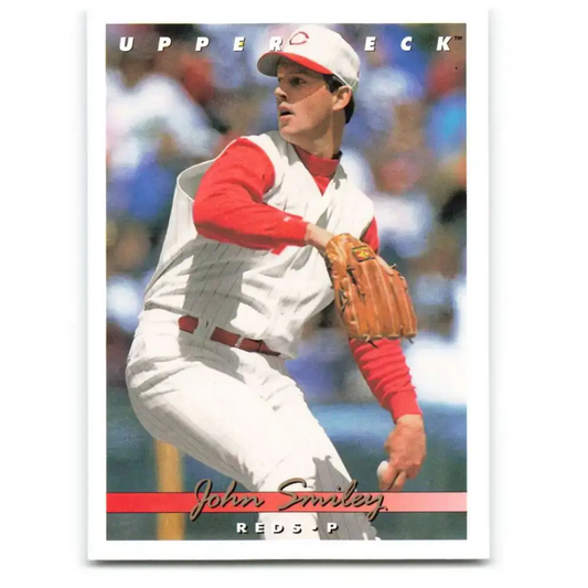 1993 Upper Deck #694 John Smiley VG Cincinnati Reds Baseball Card - Baseball Card Single