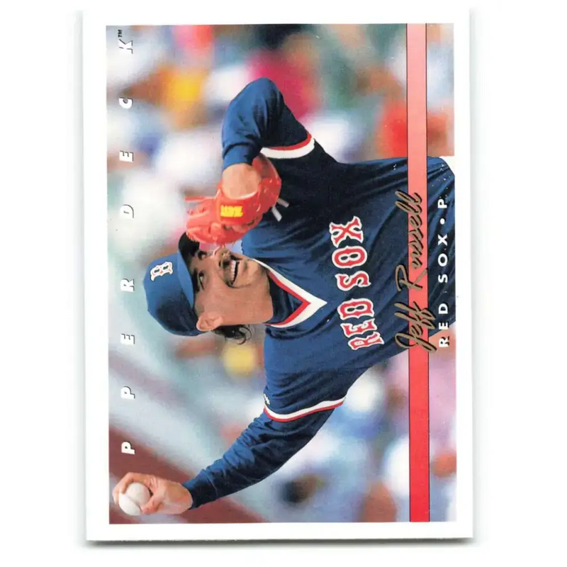 1993 Upper Deck #702 Jeff Russell VG Boston Red Sox Baseball Card - Baseball Card Single