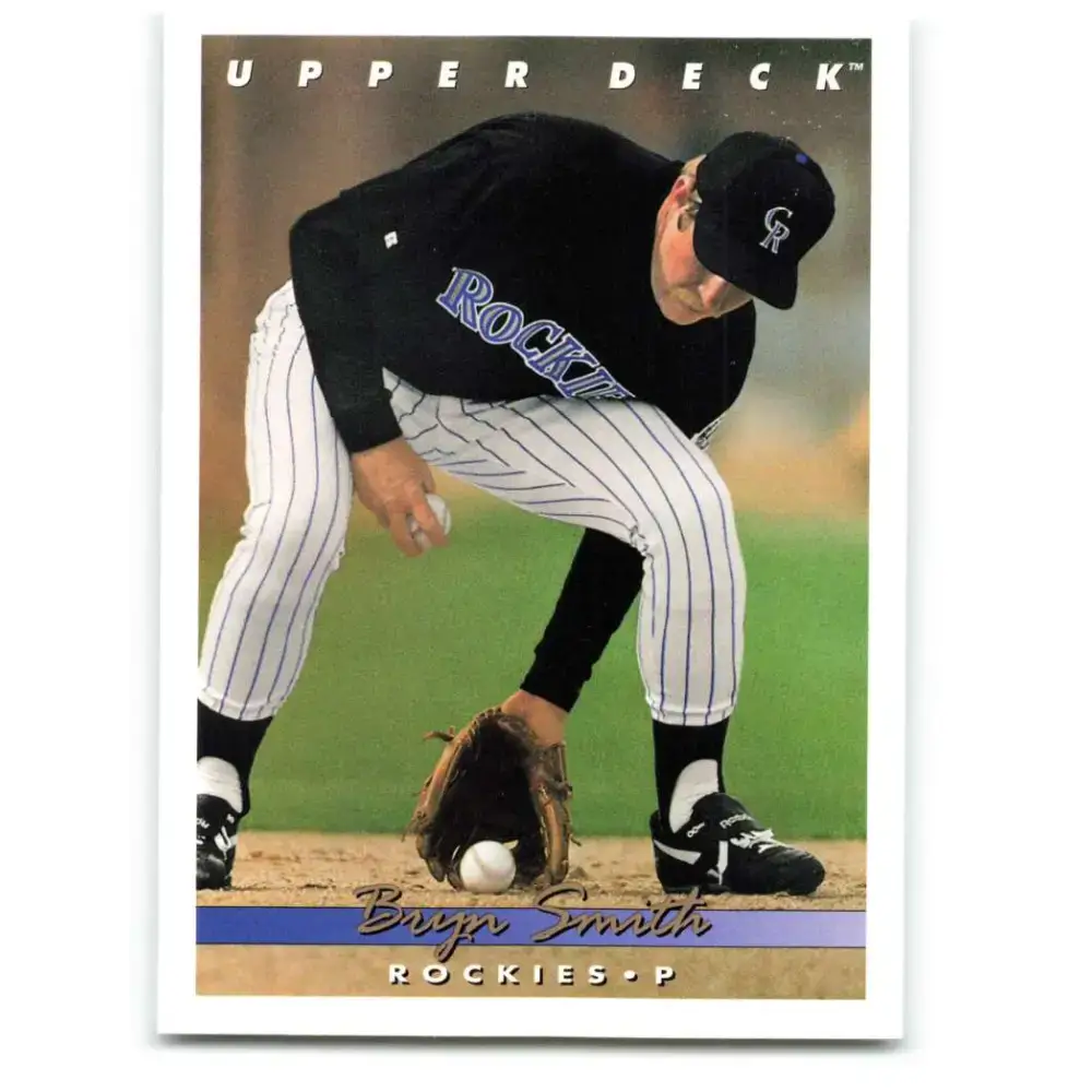 1993 Upper Deck #723 Bryn Smith VG Colorado Rockies Baseball Card - Baseball Card Single