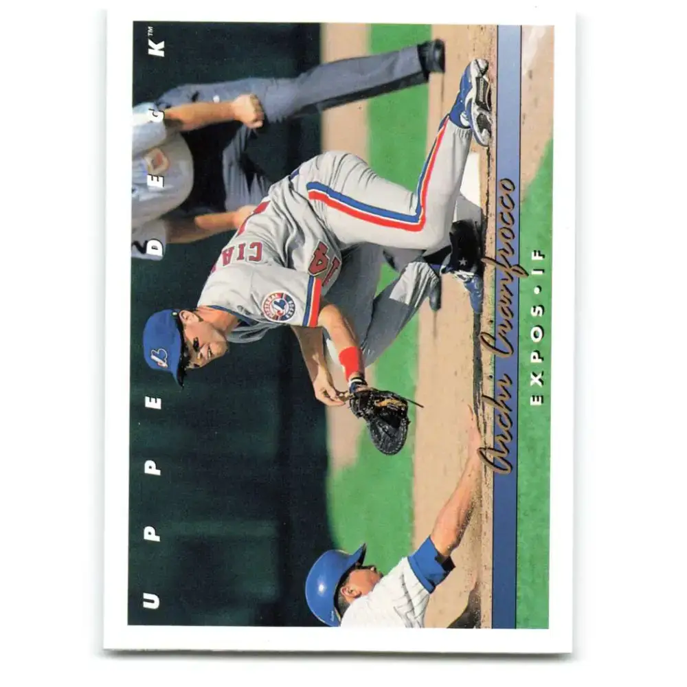 1993 Upper Deck #736 Archi Cianfrocco VG Montreal Expos Baseball Card - Baseball Card Single