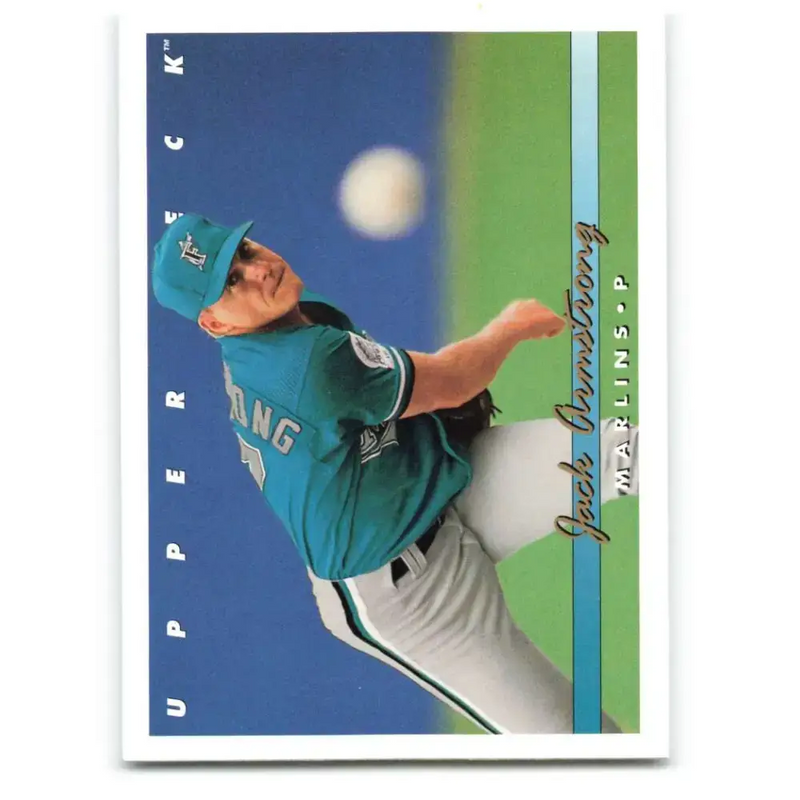 1993 Upper Deck #758 Jack Armstrong VG Florida Marlins Baseball Card - Baseball Card Single