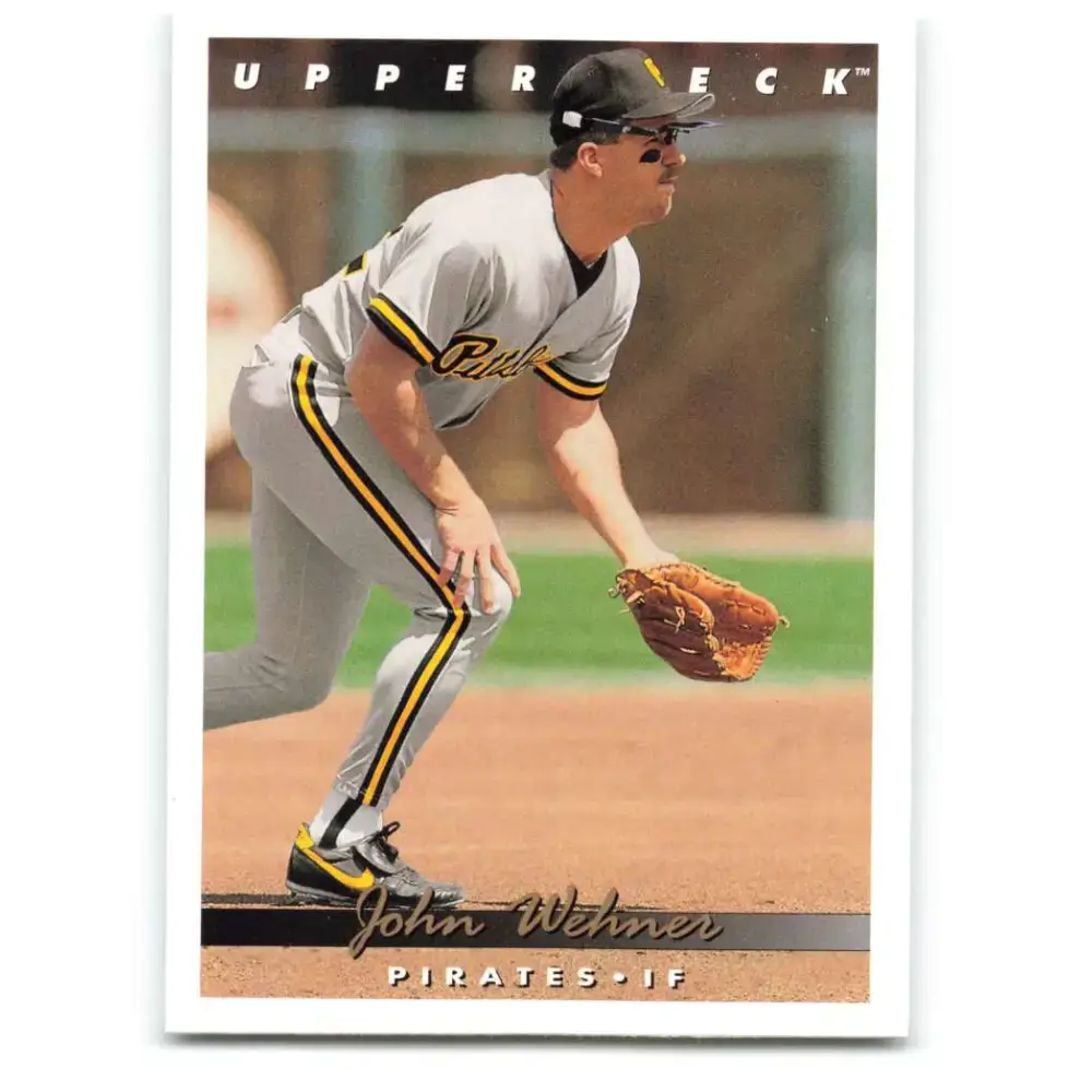 1993 Upper Deck #759 John Wehner VG Pittsburgh Pirates Baseball Card - Baseball Card Single