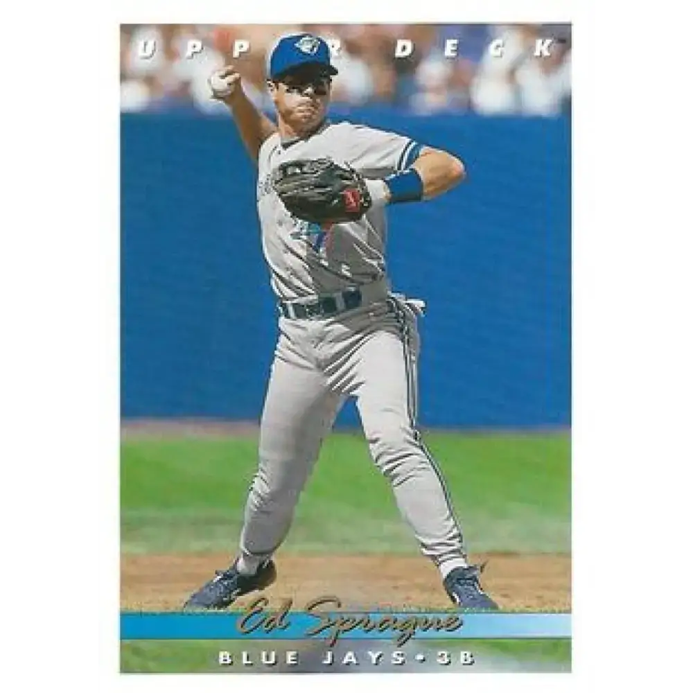 1993 Upper Deck #764 Ed Sprague VG Toronto Blue Jays Baseball Card - Baseball Card Single