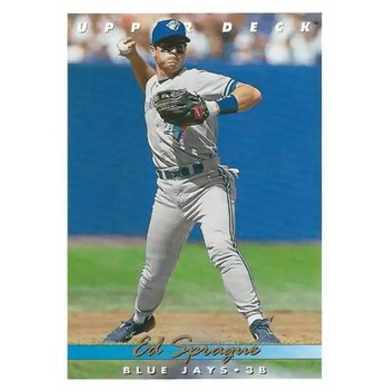 1993 Upper Deck #764 Ed Sprague VG Toronto Blue Jays Baseball Card - Baseball Card Single