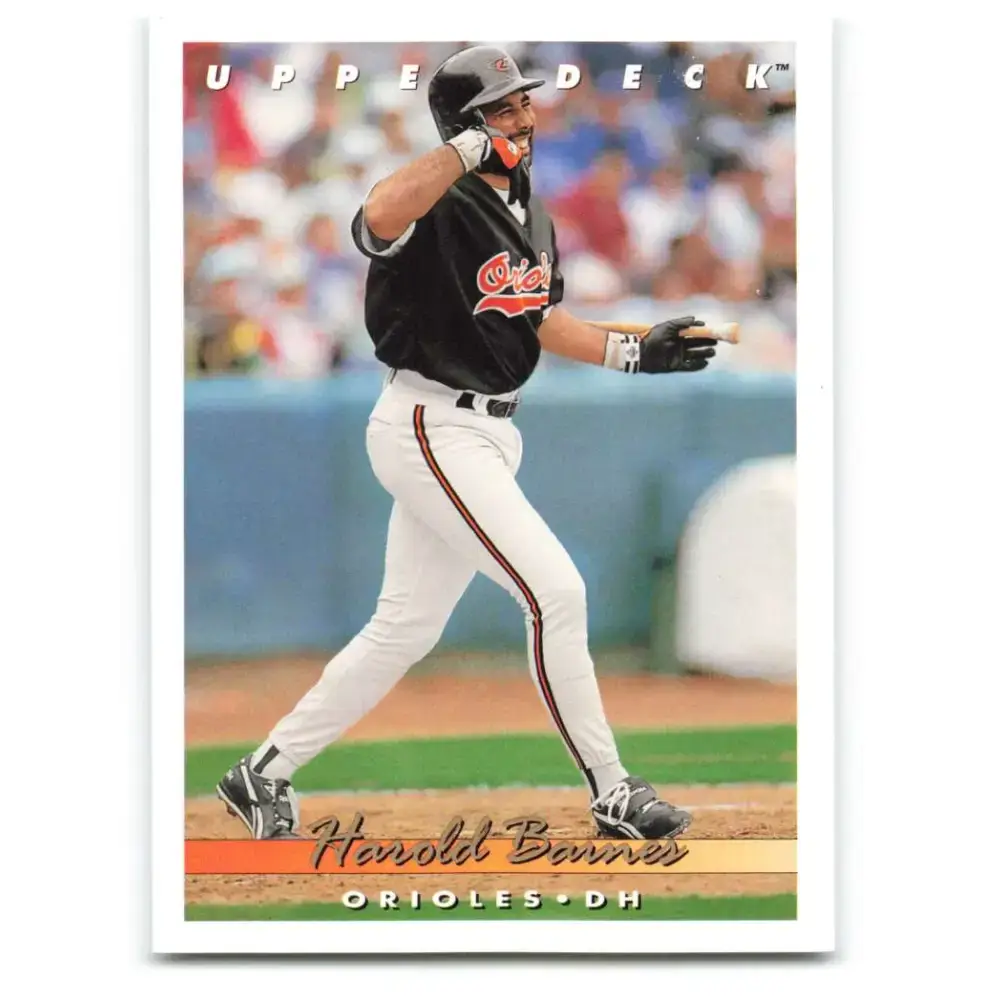 1993 Upper Deck #765 Harold Baines VG Baltimore Orioles Baseball Card - Baseball Card Single