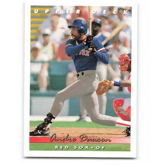 1993 Upper Deck #777 Andre Dawson VG Boston Red Sox Baseball Card - Baseball Card Single