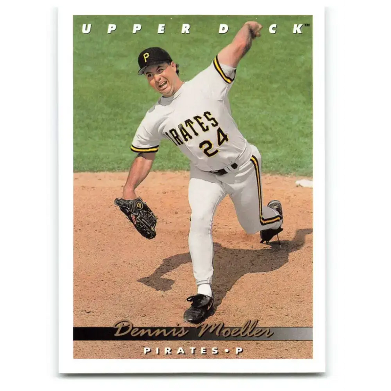 1993 Upper Deck #779 Dennis Moeller VG Pittsburgh Pirates Baseball Card - Baseball Card Single