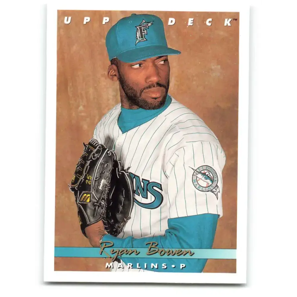 1993 Upper Deck #780 Ryan Bowen VG Florida Marlins Baseball Card - Baseball Card Single