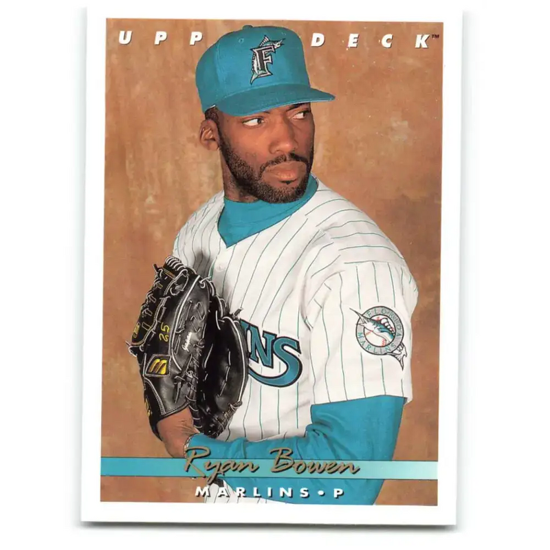1993 Upper Deck #780 Ryan Bowen VG Florida Marlins Baseball Card - Baseball Card Single