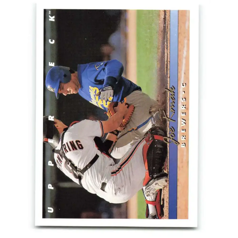 1993 Upper Deck #782 Joe Kmak VG Milwaukee Brewers Baseball Card - Baseball Card Single
