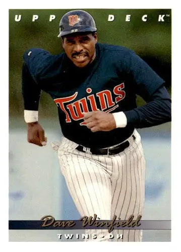 1993 Upper Deck #786 Dave Winfield Minnesota Twins Baseball Cards EX ID:63076 - Baseball Card Single