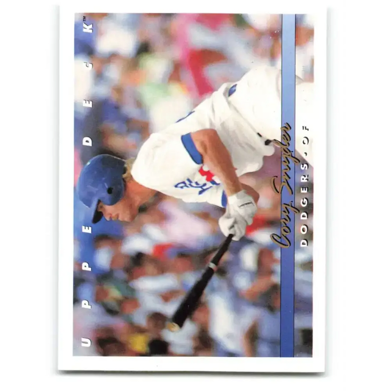 1993 Upper Deck #791 Cory Snyder VG Los Angeles Dodgers Baseball Card - Baseball Card Single