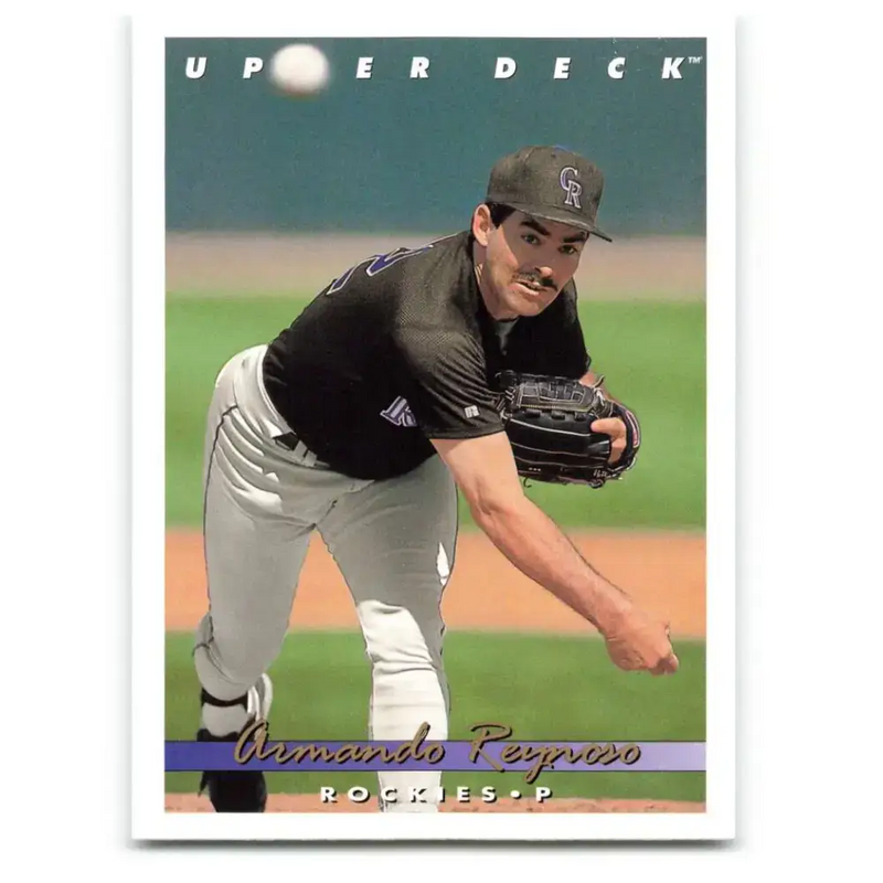 1993 Upper Deck #793 Armando Reynoso VG Colorado Rockies Baseball Card - Baseball Card Single