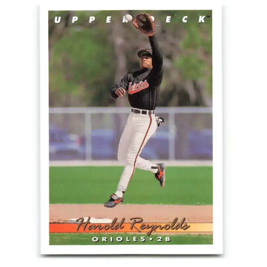1993 Upper Deck #803 Harold Reynolds VG Baltimore Orioles Baseball Card - Baseball Card Single