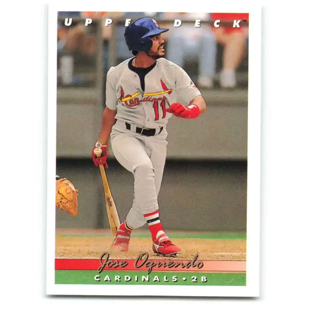 1993 Upper Deck #84 Jose Oquendo VG St. Louis Cardinals Baseball Card - Baseball Card Single