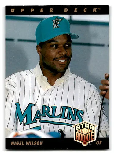 1993 Upper Deck #9 Nigel Wilson EX Excellent Marlins ID:67279 - Baseball Card Single