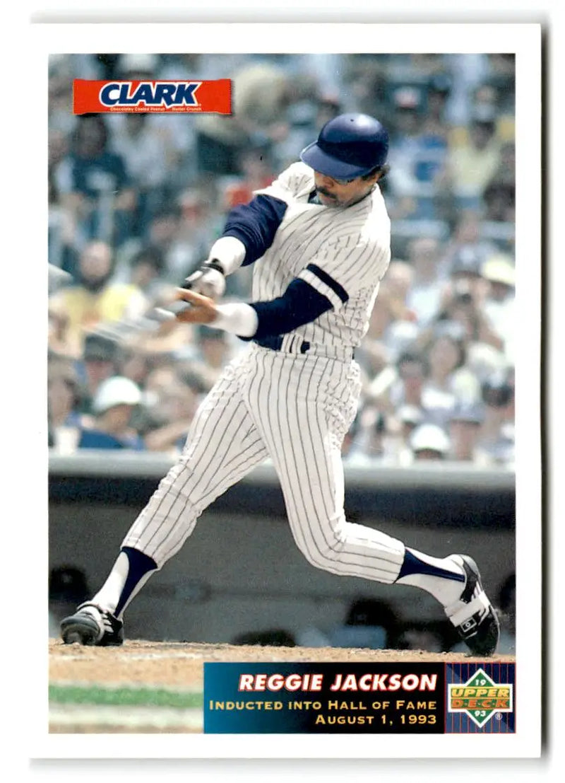 1993 Upper Deck Clark Bar Reggie Jackson #C1 Reggie Jackson - Baseball Card Single