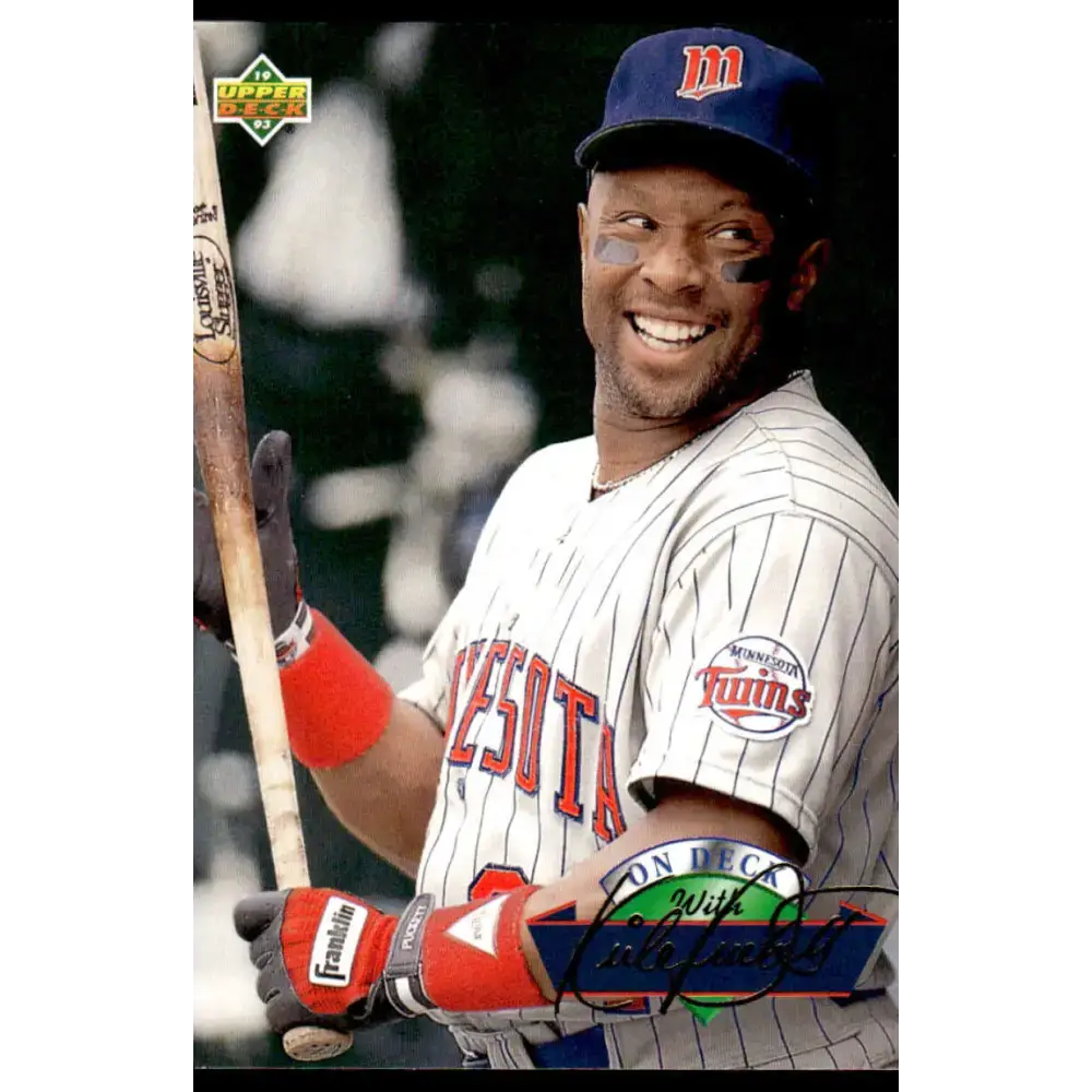 1993 Upper Deck #D19 Kirby Puckett EX/NM Minnesota Twins Baseball Card - Baseball Card Single