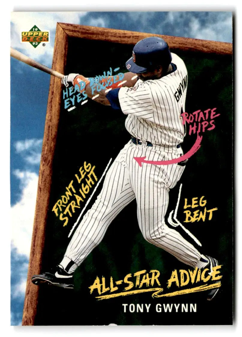 1993 Upper Deck Fun Pack #211 Tony Gwynn - Baseball Card Single
