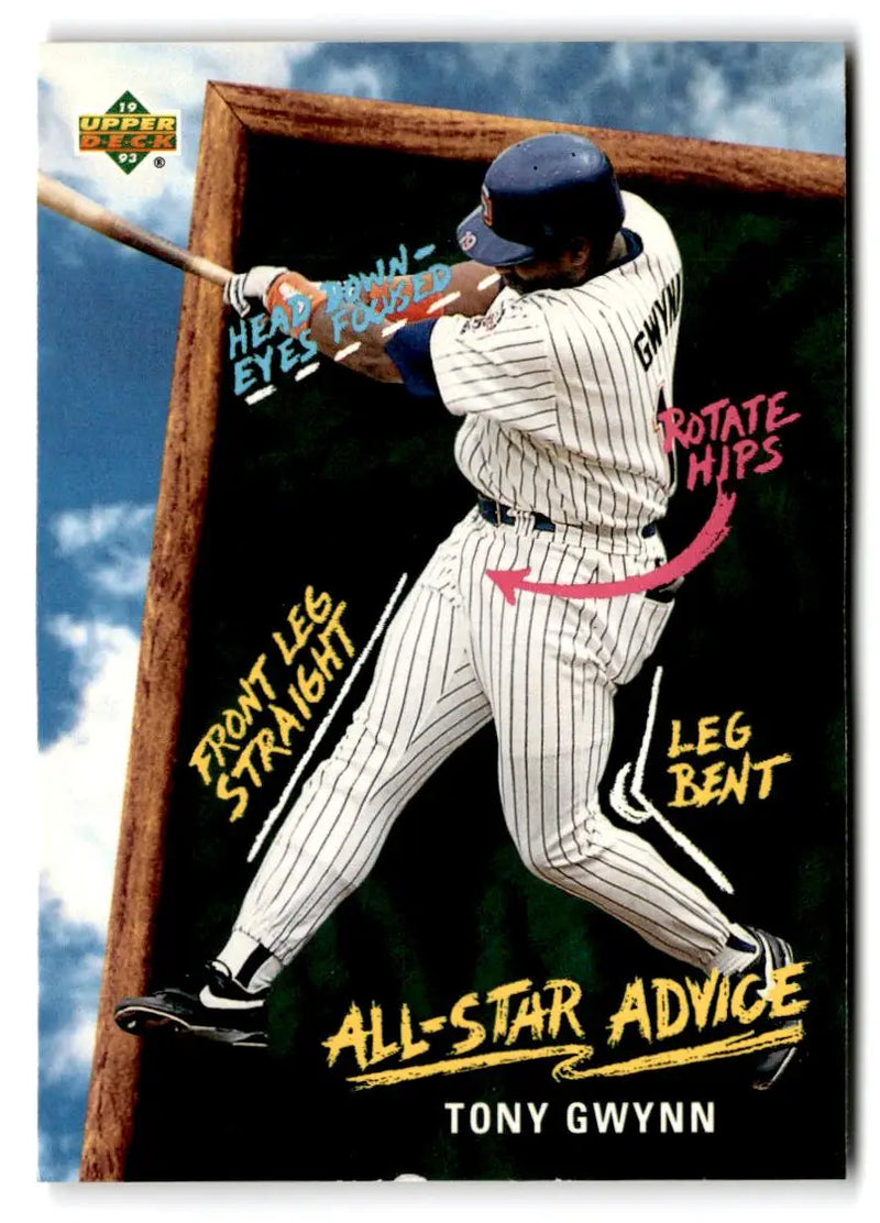 1993 Upper Deck Fun Pack #211 Tony Gwynn - Baseball Card Single