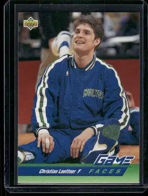 1993 Upper Deck Game Faces Christian Laettner #494 Basketball - Basketball Card Single