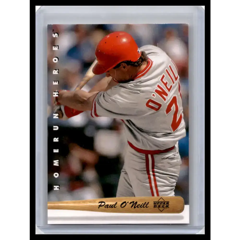 1993 Upper Deck #HR27 Paul O’Neill NM-MT Cincinnati Reds Baseball Card - Baseball Card Single