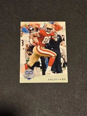 1993 Upper Deck NFL Experience #32 Jerry Rice - Football Card Single