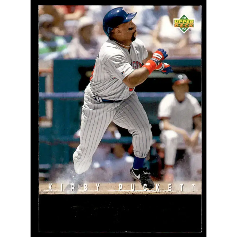 1993 Upper Deck #R17 Kirby Puckett EX/NM Minnesota Twins Baseball Card - Baseball Card Single