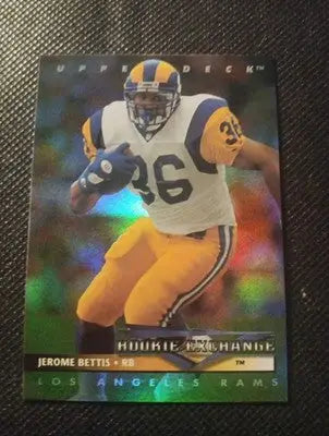 1993 Upper Deck - Rookie Exchange Jerome Bettis #RE7 (RC). Steelers. NRMT+ - Football Card Single