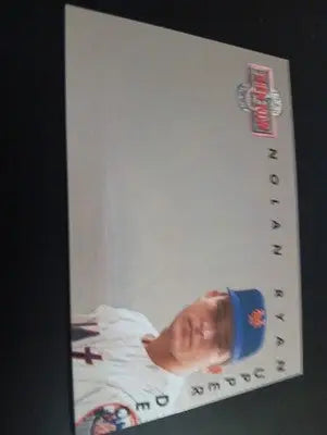 1993 Upper Deck - Then & Now Nolan Ryan #TN5. NY Mets. HOF. NRMT+ - Baseball Card Single