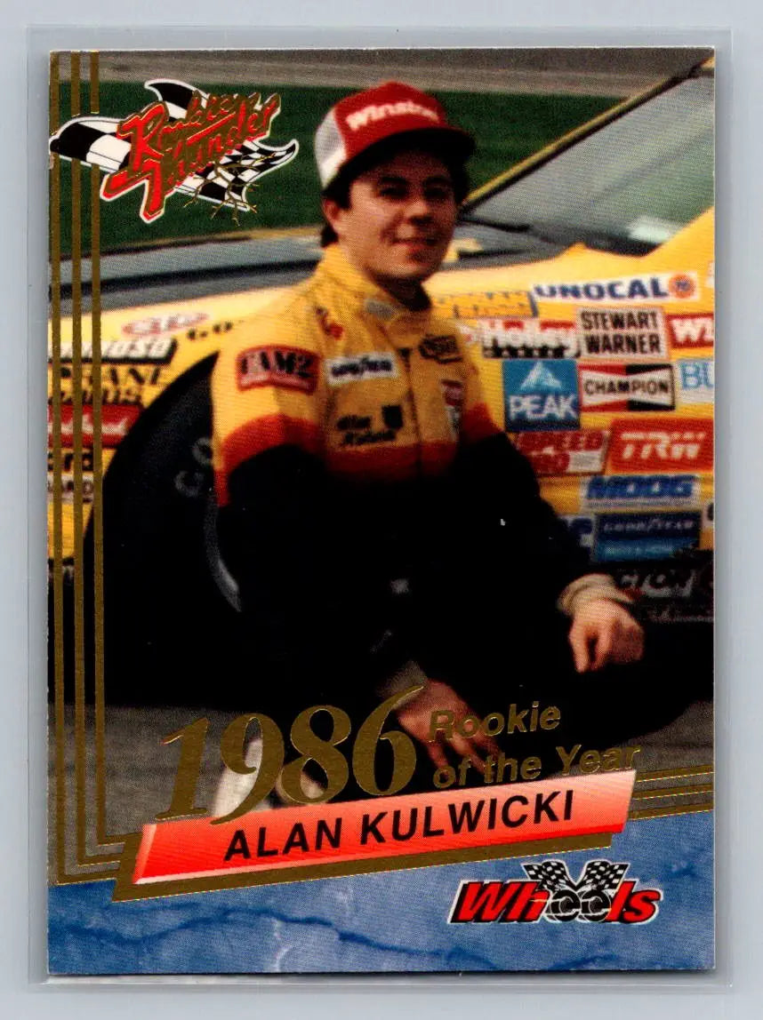 1993 Wheels Rookie Thunder #27 Alan Kulwicki AK Racing - Racing Card Single