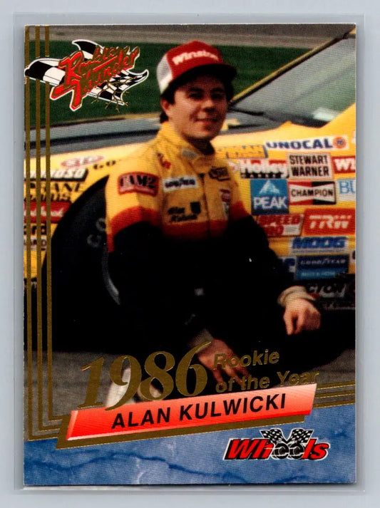 1993 Wheels Rookie Thunder #27 Alan Kulwicki AK Racing - Racing Card Single