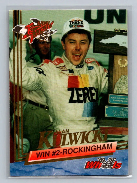 1993 Wheels Rookie Thunder #57 Alan Kulwicki AK Racing - Racing Card Single