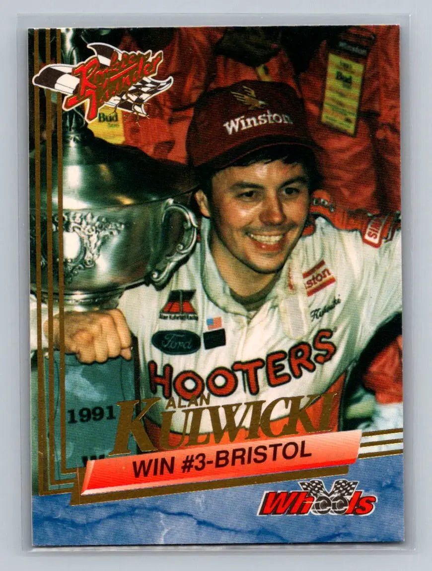 1993 Wheels Rookie Thunder #58 Alan Kulwicki AK Racing - Racing Card Single