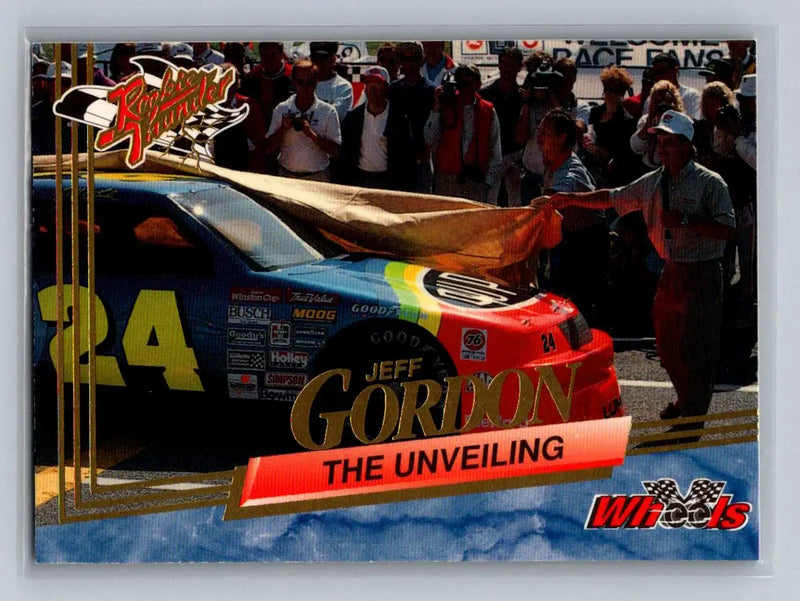 1993 Wheels Rookie Thunder #62 Jeff Gordon Hendrick Motorsports - Racing Card Single