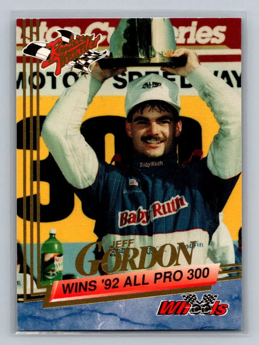 1993 Wheels Rookie Thunder #70 Jeff Gordon Bill Davis Racing - Racing Card Single