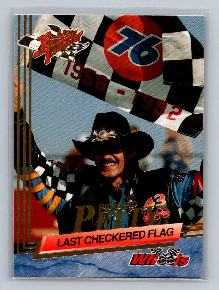 1993 Wheels Rookie Thunder #96 Richard Petty Platinum Petty Enterprises - Racing Card Single