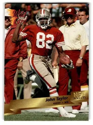 1993 Wild Card #3 John Taylor - Football Card Single