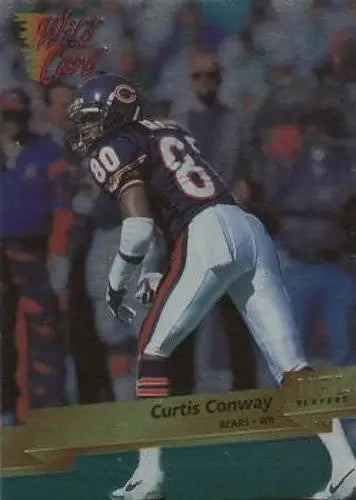 1993 Wild Card Superchrome #211 Curtis Conway NM Near Mint ID:79542 - Football Card Single