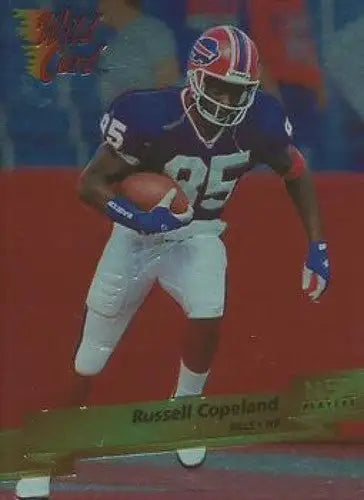 1993 Wild Card Superchrome #212 Russell Copeland NM Near Mint RC Rookie ID:79543 - Football Card Single