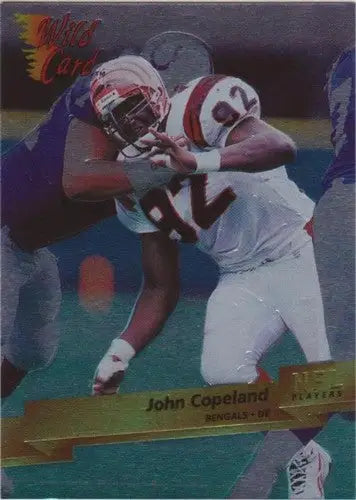 1993 Wild Card Superchrome #213 John Copeland NM Near Mint RC Rookie ID:79544 - Football Card Single
