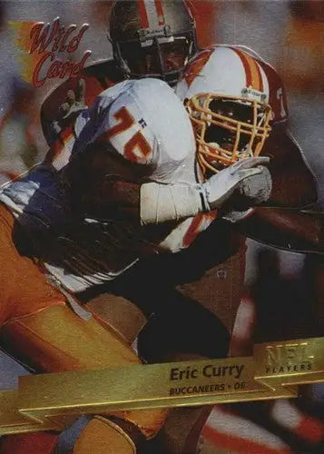 1993 Wild Card Superchrome #214 Eric Curry NM Near Mint RC Rookie ID:79545 - Football Card Single