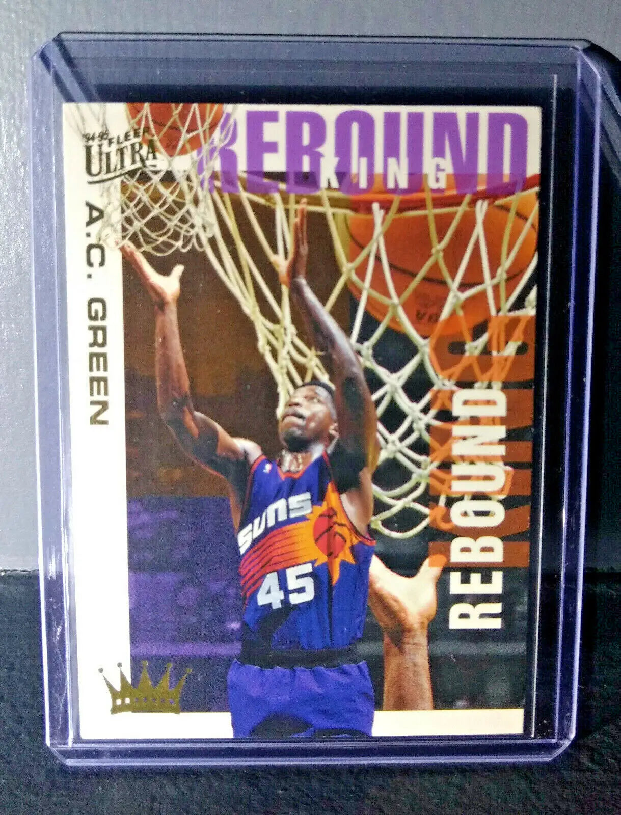 1994-95 A.C. Green Fleer Ultra Rebound King #2 Basketball Card - Basketball Card Single