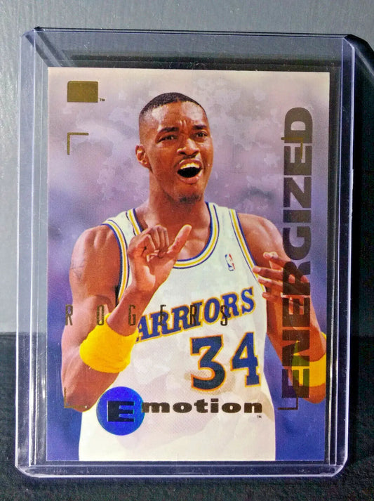 1994-95 Carlos Rogers Skybox Emotion #32 Basketball Card