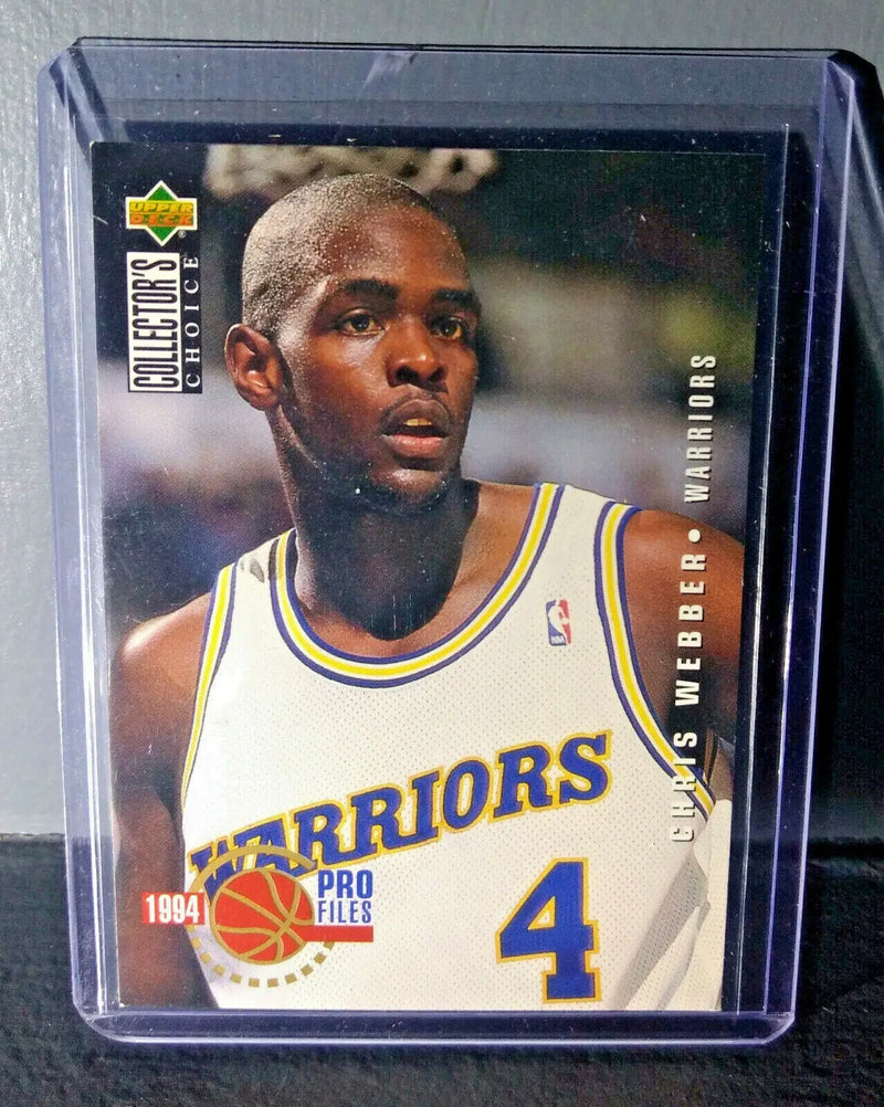 1994-95 Chris Webber Upper Deck Collector’s Choice #200 Basketball Card