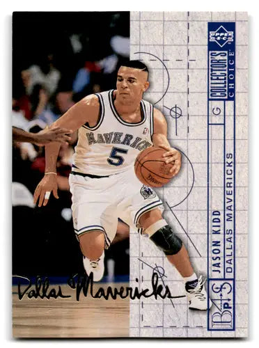 Original gloss 1994-95 Collector’s Choice Gold Signature Jason Kidd basketball card