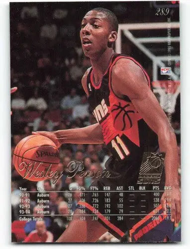 1994-95 Fleer Flair #289 Wesley Person NM-MT RC Rookie Suns ID:72715
